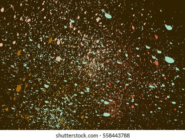 Dark Grainy texture for your personal design. Vector illustration.