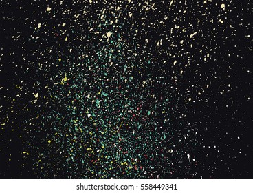 Dark Grainy texture for your personal design. Vector illustration