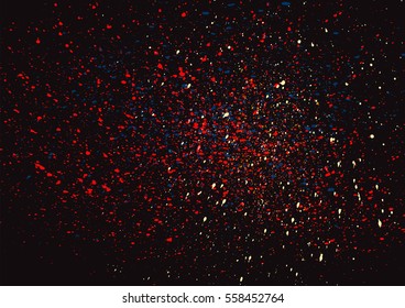 Dark Grainy texture for your personal design. Vector illustration.