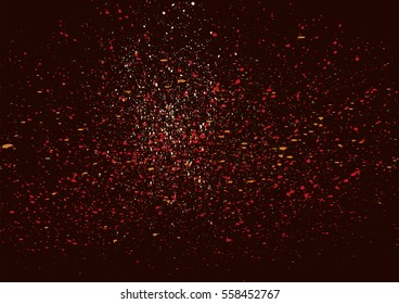 Dark Grainy texture for your personal design. Vector illustration.