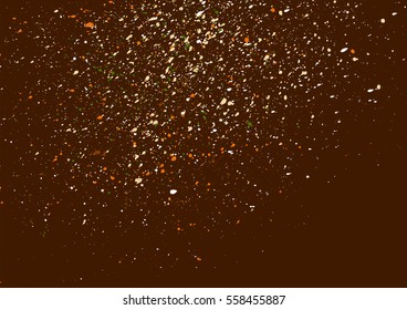 Dark Grainy texture for your personal design. Vector illustration