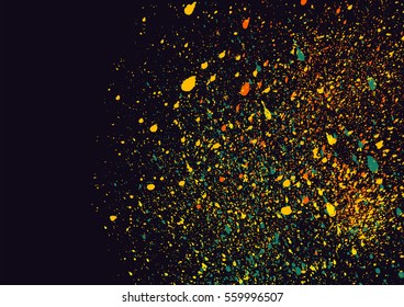 Dark Grainy texture for your personal design. Vector illustration.