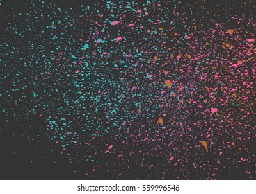 Dark Grainy texture for your personal design. Vector illustration.