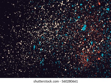 Dark Grainy texture for your personal design. Vector illustration.
