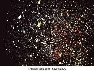 Dark Grainy texture for your personal design. Vector illustration.