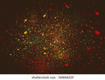 Dark Grainy texture for your personal design. Vector illustration.