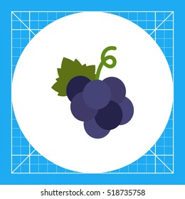 Dark grape bunch icon