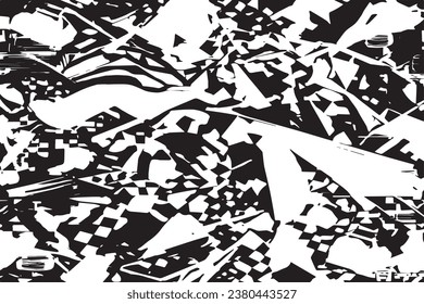 dark graphic vector, black texture on white background