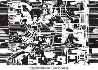 dark graphic vector, black texture on white background