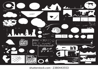 dark graphic vector, black texture on white background