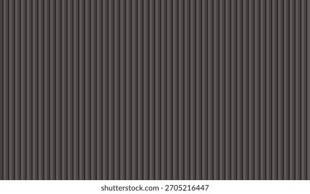 Fondo abstracto gris oscuro con patrón de rayas de Vertical repetidas sin costuras