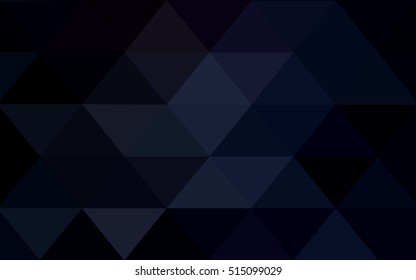 Dark gray abstract mosaic background. Brand-new colored illustration in blurry style with gradient. The elegant pattern can be used as part of a brand book.