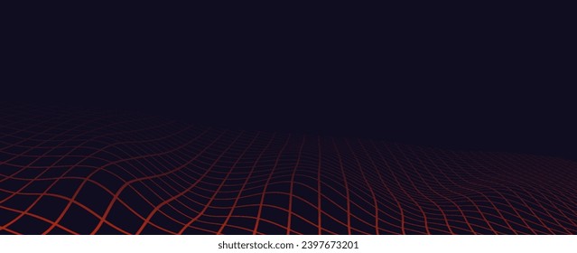 dark gray abstract wide horizontal banner with hexagon carbon fiber grid, vector