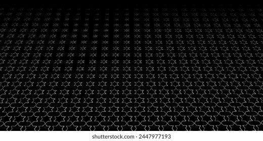 Dark gray abstract wide horizontal banner eps 10