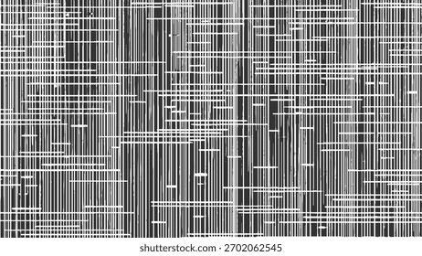 Fondo gris oscuro lleno de líneas blancas irregulares que forman una cuadrícula.