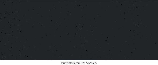 Dark gray background with a speckled texture. The gray background adds a subtle, gritty feel, perfect for modern designs. Speckled wall texture background. Black background vector.