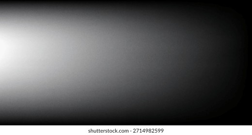 Dunkelgraue schwarze graue Hintergrund Rauschtextur monochrome Farbverlauf für Web-Banner Header Poster Hintergrund Design