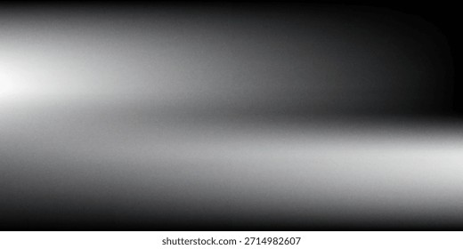 Dark gray black grainy background noise texture monochrome gradient for web banner header poster backdrop design