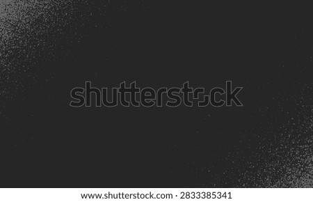 Dark Gray Black Grunge Texture Background Vignette Border Distressed Copy Space