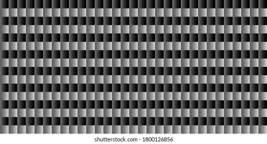 Dark gray Geometric grid background. Modern dark abstract vector texture