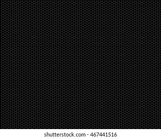 Dark Gray Hexagon Mesh Pattern Isolated Stock Vector (Royalty Free ...