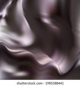 Fondo líquido gris oscuro. Belleza y moda