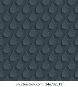 Papel gris oscuro perforado con efecto de corte. EPS10 vectores. Ver otros en Mi juego de papel perfecto.