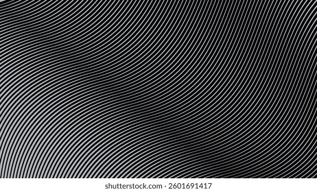 Dark and gray stripes line abstract pattern for backdrop or fabric style