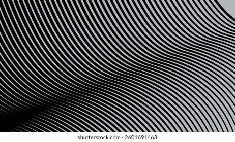 Dark and gray stripes line abstract pattern for backdrop or fabric style