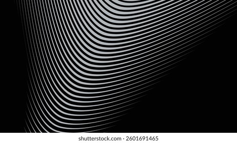 Dark and gray stripes line abstract pattern for backdrop or fabric style