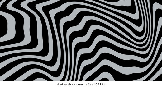 Patrón abstracto de línea de rayas oscuras y grises para estilo de telón de fondo o tela