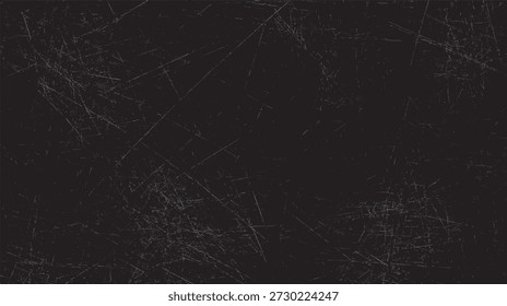 Superficie gris oscuro con numerosos arañazos blancos finos textura de fondo grunge