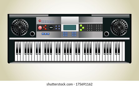 Dark Gray Synthesizer