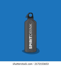 Dark Gray tumbler design for beverage product design mockup in sporty concept design