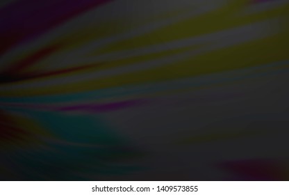 Dark Gray vector abstract blurred background. An elegant bright illustration with gradient. The best blurred design for your business.