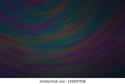 Dark Gray vector abstract blurred background. A completely new colored illustration in blur style. Completely new design for your business.