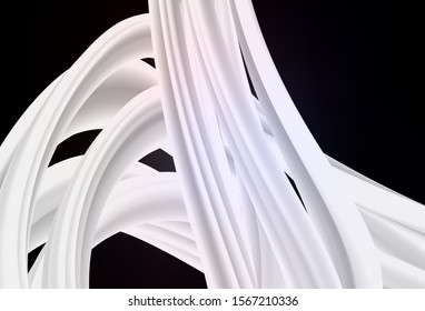Dark Gray vector abstract blurred layout. New colored illustration in blur style with gradient. Completely new design for your business.