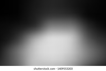 Dark Gray vector abstract bright template. New colored illustration in blur style with gradient. Completely new design for your business.