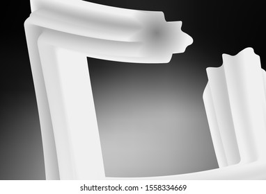 Dark Gray vector abstract bright pattern. Shining colorful illustration in smart style. Background for designs.