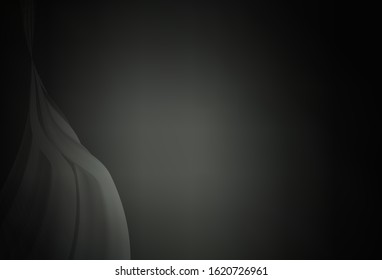 Dark Gray vector abstract bright pattern. New colored illustration in blur style with gradient. Blurred design for your web site.