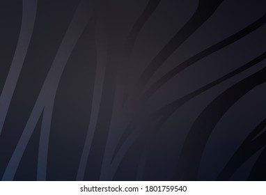 Dark Gray vector abstract bright texture. A completely new colored illustration in blur style. Blurred design for your web site.
