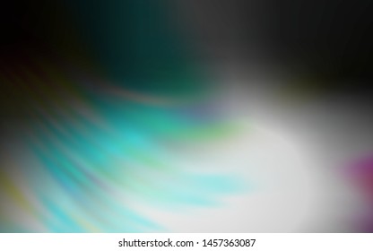 Dark Gray vector abstract layout. Colorful abstract illustration with gradient. The best blurred design for your business.