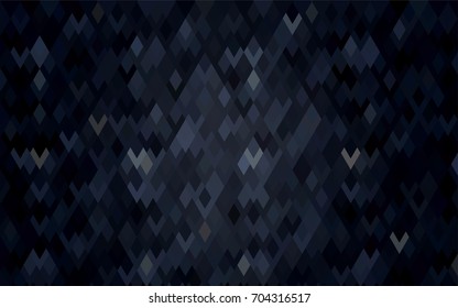Dark Gray vector abstract textured polygonal background. Blurry rectangular design. The pattern with repeating rectangles can be used for background.