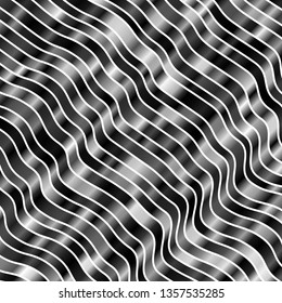 Dark Gray vector backdrop with curves. Bright illustration with gradient circular arcs. Pattern for busines booklets, leaflets