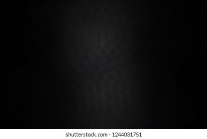 Dark Gray vector backdrop with dots. Abstract illustration with colored bubbles in nature style. Pattern can be used for beautiful websites.