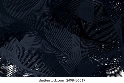Dark Gray vector backdrop with wry lines. Colorful illustration in abstract style with gradient. Business design for posters, banners.