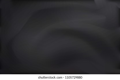 Dark Gray vector background with abstract circles. Glitter abstract illustration with wry lines. The best blurred design for your business.