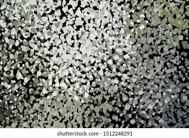 Dark Gray vector background with abstract shapes. Modern abstract illustration with colorful random forms. Modern design for your business card.