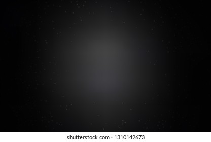 Dark Gray vector background with astronomical stars. Shining illustration with sky stars on abstract template. Pattern for futuristic ad, booklets.