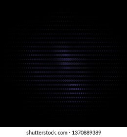 Dark Gray vector background with circles. Abstract decorative design in gradient style with bubbles. Design for posters, banners.